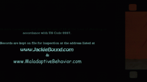 jackiebound.com - Black Satin Dress Part II video thumbnail